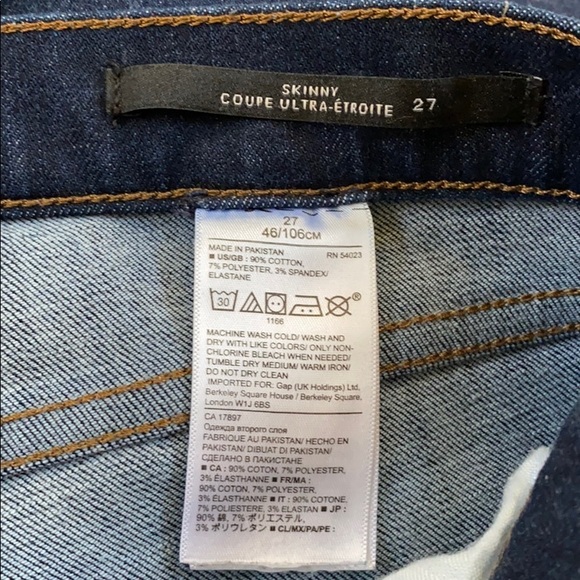 Banana Republic Skinny Jeans Size 27 - Picture 3 of 4